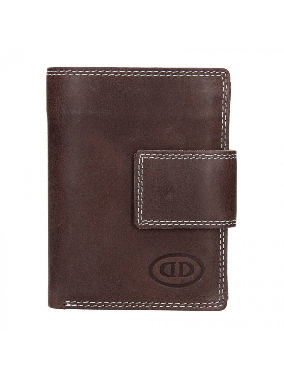 Pánská kožená peněženka DD Anekta Dalibor – hnědá